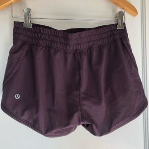 Lululemon 2.5 running shorts size 4